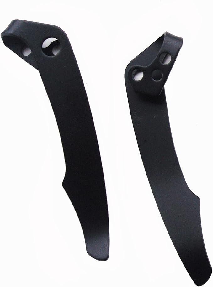 EDC Deep Carry Pocket Clip for Cold Steel Voyager Knife Pocket Knife Clip Folding Knife Screw Clips for Knife Maker and DIY Folding Knives with 6 Screws,Pack of 2 Pieces