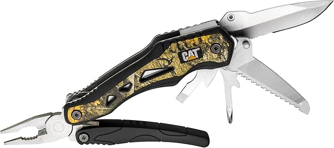 Cat 2 Piece Multi-Tool and Knife Gift Box Set with Real Tree Camo - 240358