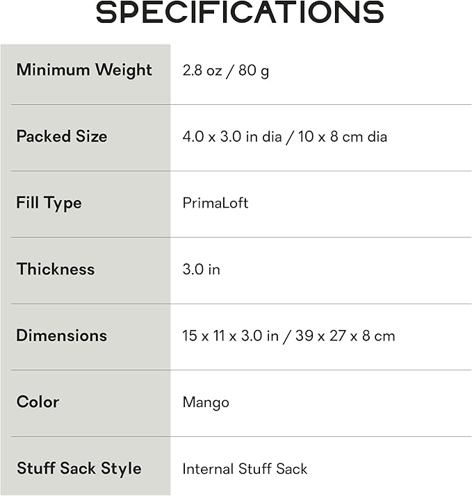 NEMO Fillo Elite Ultralight Pillow|Inflatable Backpacking Pillow for Travel, Backpacking, and Camping, Mango/Citron