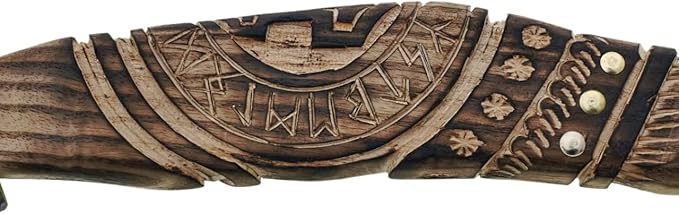 AX-3003 Custom Handmade Carbon Steel Viking Hatchet Axe with Leather Sheath