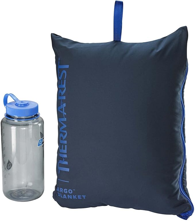 Therm-a-Rest Argo Insulated Camping and Backpacking Blanket, Outerspace Blue