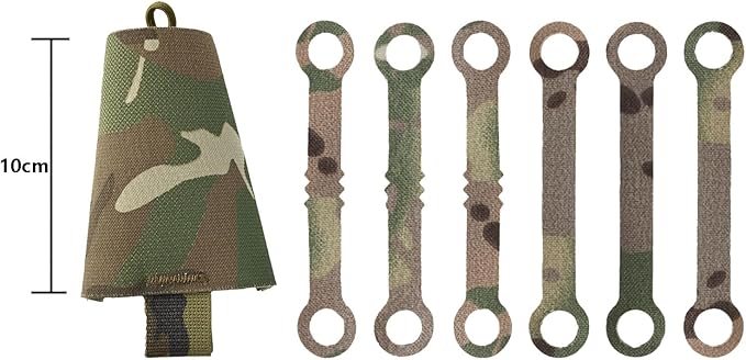 SABADO Tactical Chem Lights with Holders and Carabiner Clip, 6 Ultra Bright Glow Sticks with 12 Hour Duration for Camping Fishing and Hunting