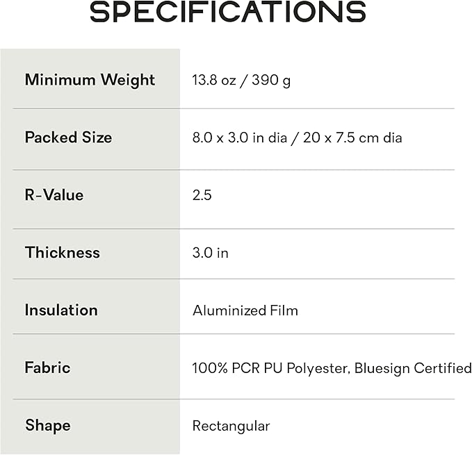 NEMO Tensor Ultralight Sleeping Pad (2022) | Camping Sleeping Pad with Quiet Support, Regular