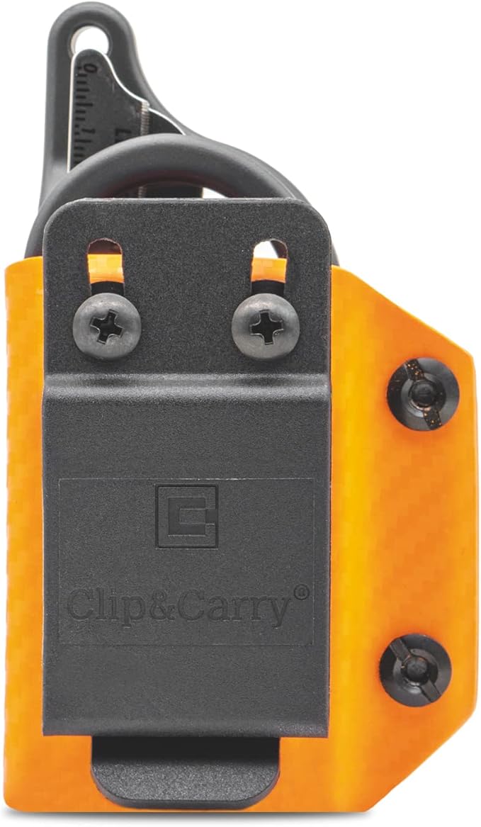 Clip & Carry Kydex Multitool Sheath for LEATHERMAN Raptor Response Trauma Shears - Made in USA (Multi-Tool not Included) EDC Multi Tool Sheath Holder Holster Cover