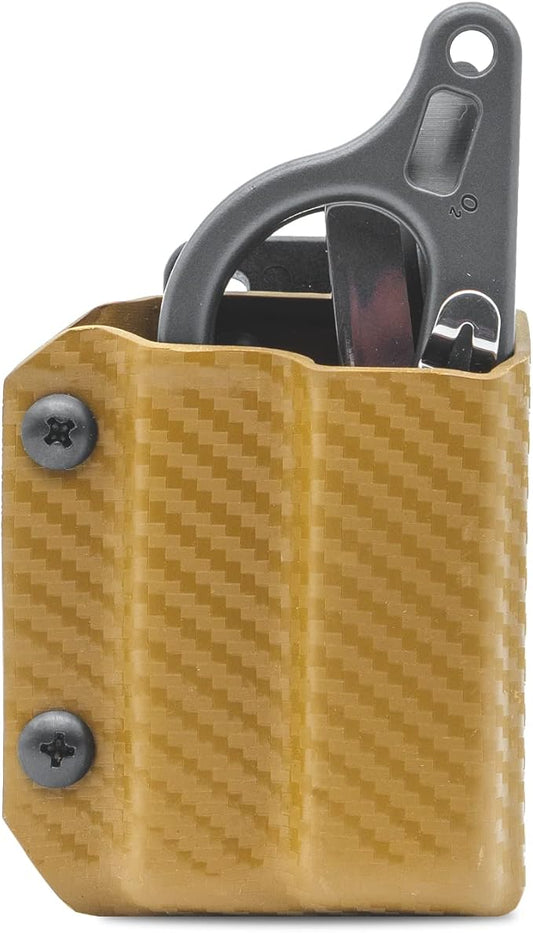 Clip & Carry Kydex Multitool Sheath for LEATHERMAN Raptor Response Trauma Shears - Made in USA (Multi-Tool not Included) EDC Multi Tool Sheath Holder Holster Cover