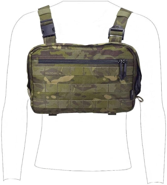 EMERSONGEAR Chest Pack Recon Kit Bag,Multi-Function Tool Pouch,Molle Vest Pouch Chest Bag for Men Tactical