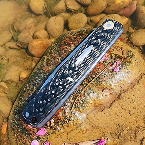 Watchman Brother 1511 VG10 Blade Knife Carbon Fiber Grips Slip Joint Pocket Knife …