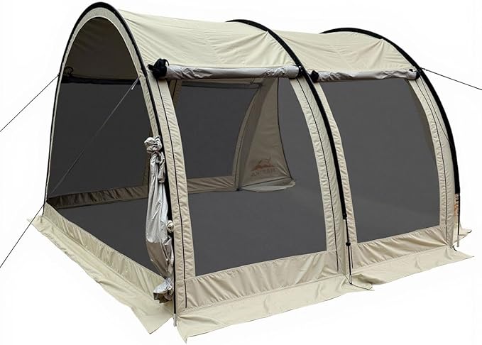Tents for Camping 4/6 Person Large Mesh Windows Waterproof Family Camping Tent Universal for Outdoor Festival Party