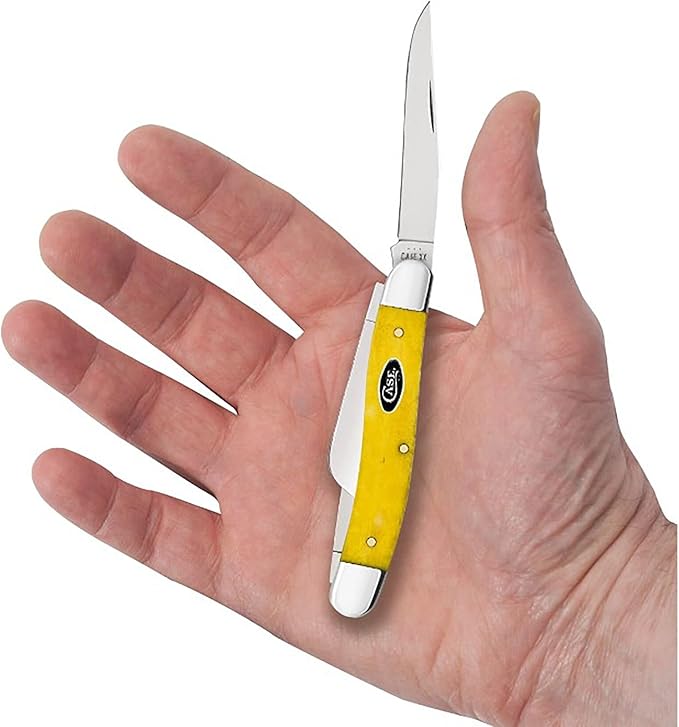 Case Cutlery CA20032: Med Stockman Yellow Bone