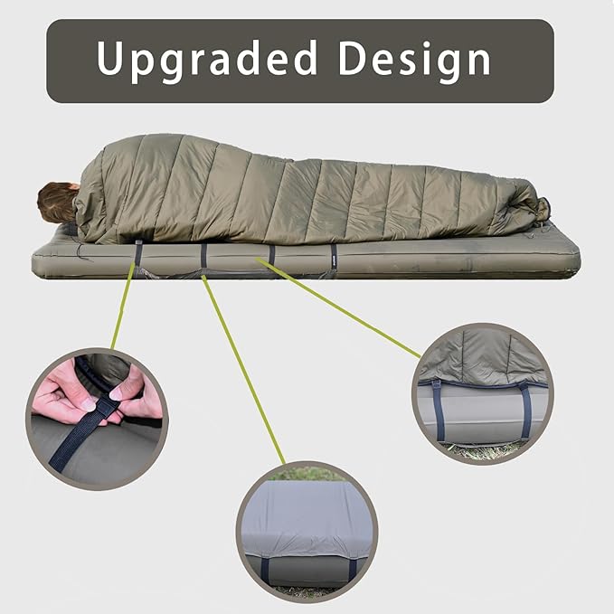 Onewind Hammock Top Quilt with Footbox, Recycled Nylon Fabric Dupont Sorona Filling Ultralight Quilt Poncho Lightweight and Portable Sleeping Bag for Camping Backpacking Hiking