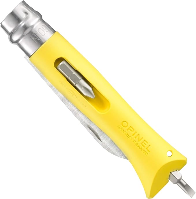 Opinel DIY No.9 Stainless Steel Folding Knife and Multi-tool