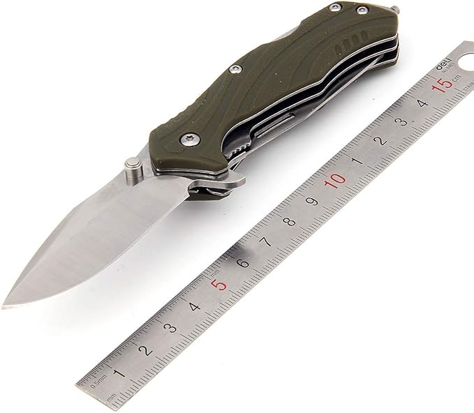 Sanrenmu 7098 Liner Lock Pocket Folding Knife Multitools 12C27 Blade PA66+GF Handle