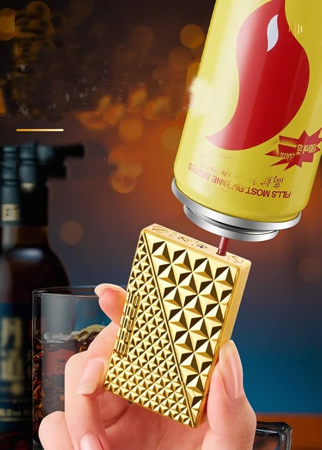 Lighters Soft Flame Lighter Traditional Flame Cigar Lighter with Adjustable Flame Dial Vertical Ignition Roller Good for Gift Outdoor Camping Hiking Fishing Grill Adventure Candle (Silver02)