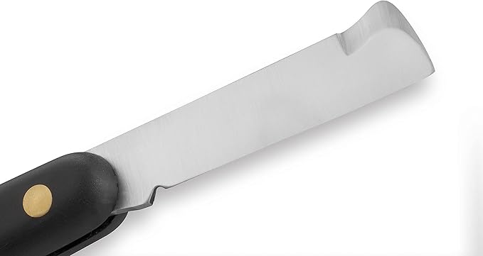 Due Buoi Grafting Knife 202 SU.SI. Carbon Steel Blade (Professional Knife NOT an EDC Pocket Knife)