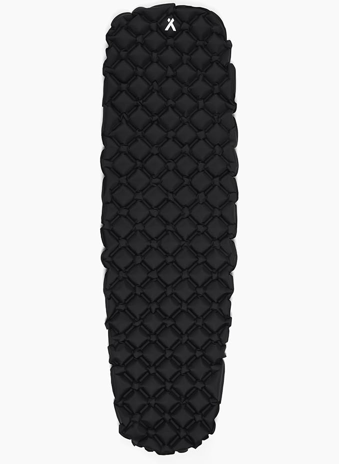 Bear Grylls Inflatable Sleeping Pad for Camping, Lightweight Hiking and Backpacking, Air Bed for Warm and Cold Weather