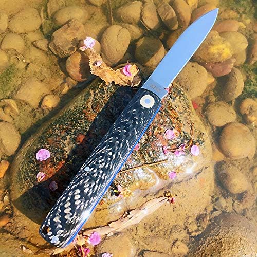 Watchman Brother 1511 VG10 Blade Knife Carbon Fiber Grips Slip Joint Pocket Knife …