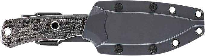 Gerber Gear Convoy Fixed Blade + Sheath, Micarta [1066481] , Gray
