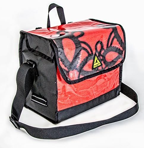Green Guru Gear Dutchy Bike Bicycle Bike Upcycled Made in USA Pannier Bag (design may vary)