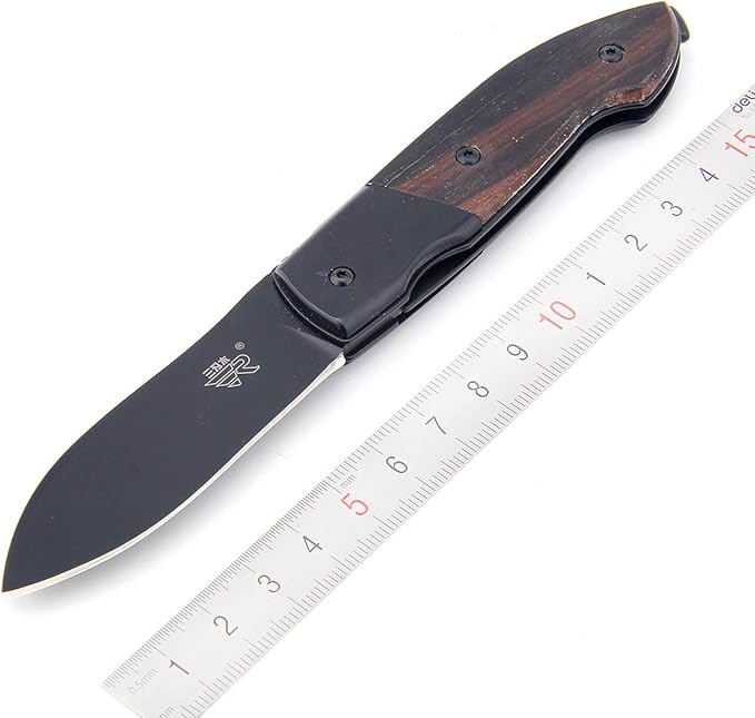 Sanrenmu 7028 LUI-XL Liner Lock Pocket Folding Knife Stainless Steel Blade