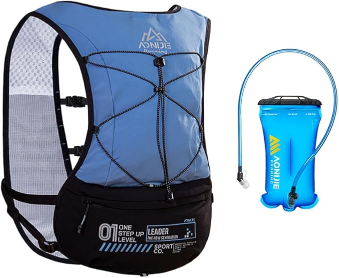 BlueField Running Hydration Backpack Vest for Women and Men 5L Lightweight Trail Runing Hydration Vest Pack Backpack for Running, Cycling, Climb