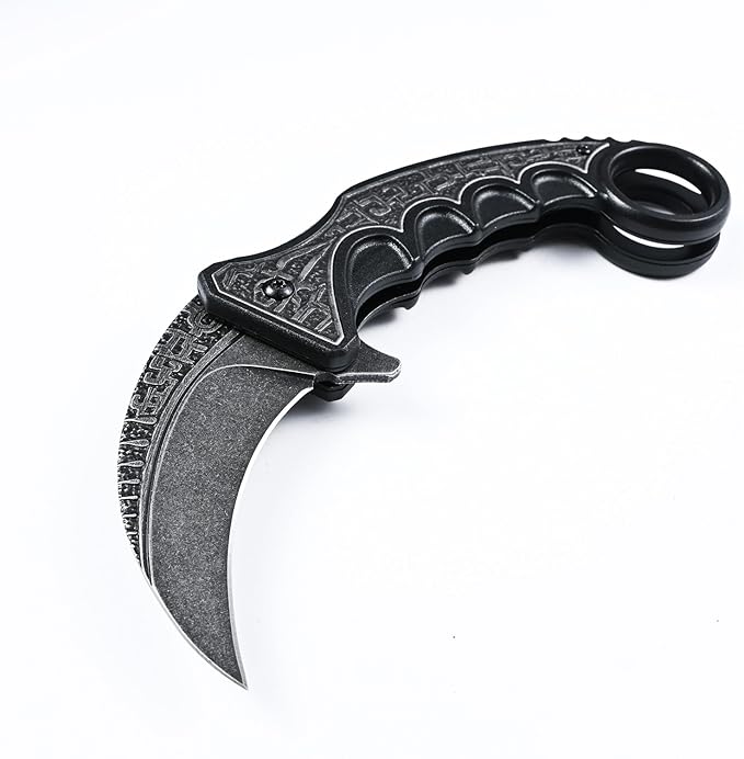 Pocket Knife for Men, Outdoor Camping Portable Knife, EDC Tactical Folding Survival Knife