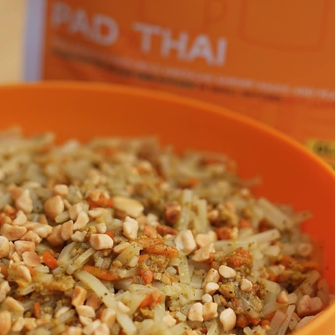 GOOD TO-GO Pad Thai | Camping Food, Backpacking Food (Double Serving) | Just Add Water Meals, Backpacking Meals | Dehydrated Meals Taste Better Than Freeze Dried Meals