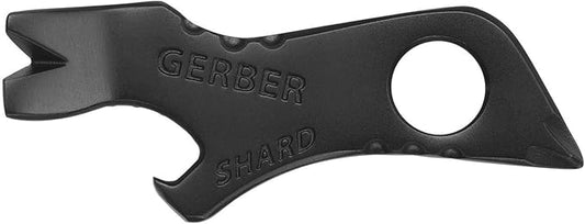 Gerber Gear Shard Keychain - Mutlitool Keychain with Bottle Opener, Screwdriver, and Wire Stripper - EDC Gear and Equipment - Black