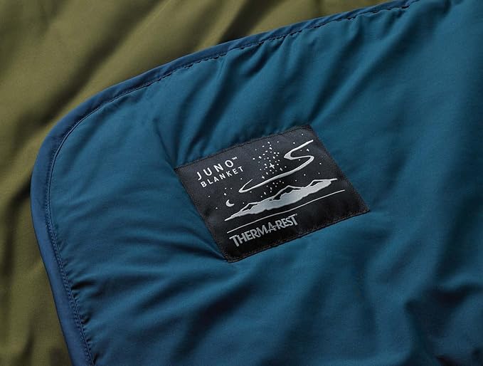 Therm-a-Rest Juno Insulated Camping and Backpacking Blanket, Deep Pacific