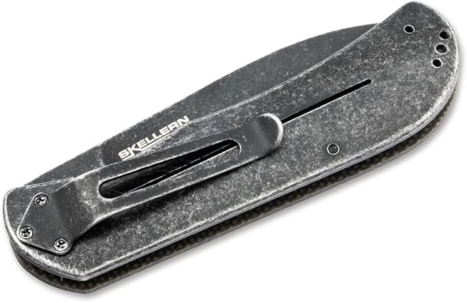 Böker Plus Exskelibur II Framelock Micarta Pocket Knife, 2.80" D2 Blade, Framelock, Green Micarta Handle, Designed by Mike Skellern