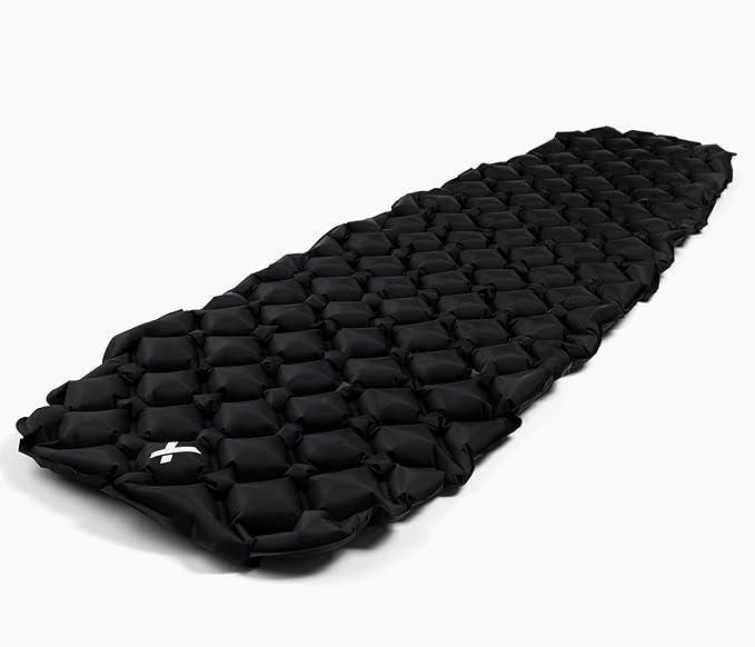 Bear Grylls Inflatable Sleeping Pad for Camping, Lightweight Hiking and Backpacking, Air Bed for Warm and Cold Weather