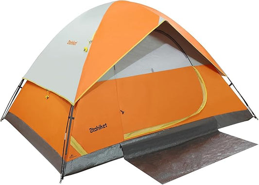 Backpacking Camping Tent Lightweight Portable Waterproof with Carrying Bag for Outdoor Summer Beach