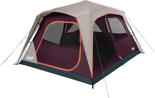 Coleman Skylodge Instant Camping Tent, BlackBerry