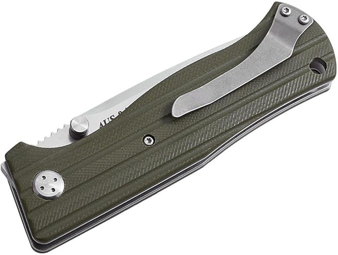 Grand Way Pocket Folding Knife for Men - Military Utility Outdoor Tactical Survival Knifes with Clip - Best Self Defense EDC Flip Knives for Camping Army Work & Hiking Z-7