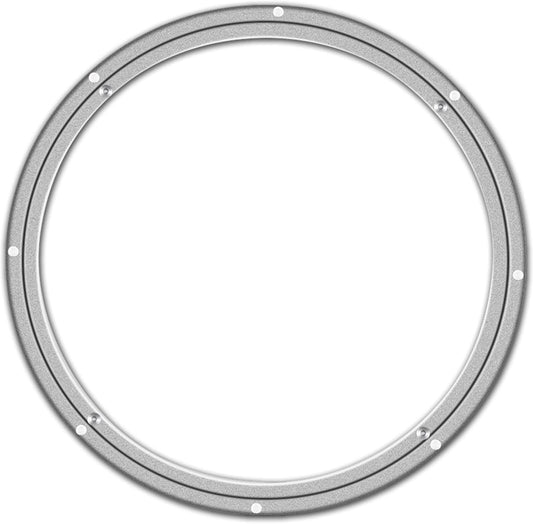 18 Inchs Heavy Duty Lazy Susan Aluminum Hardware Metal Rotating Turntable Bearings Swivel Plate Hardware for Dining-Table and Workbench …