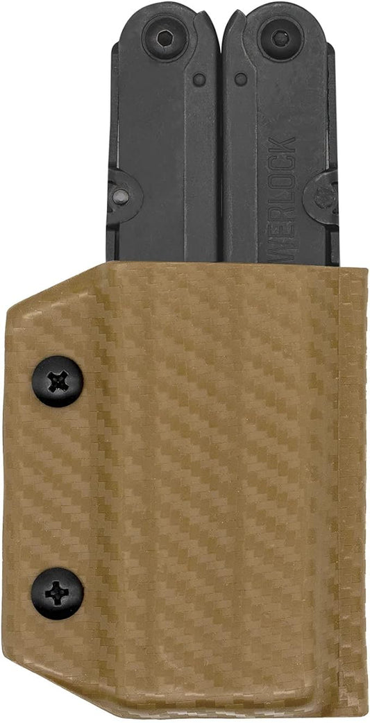 Clip & Carry Kydex Multitool Sheath for SOG POWERLOCK ~ Made in USA (Multi-Tool not Included) Multi Tool Holder Holster