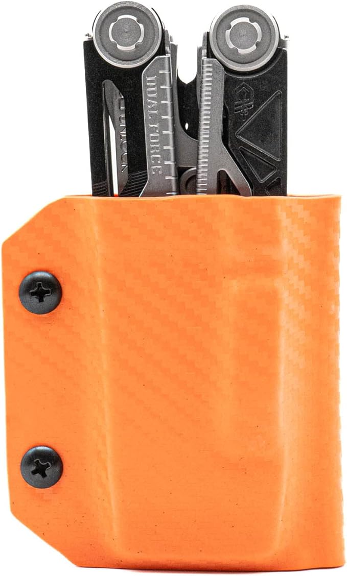 Clip & Carry Kydex Multitool Sheath for Gerber Dual-Force ~ Made in USA (Multi-Tool not Included) Multi Tool Holder Holster