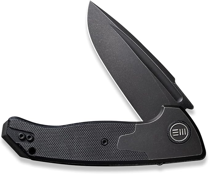 We Knife WE20078B1: Press Check Framelock Black