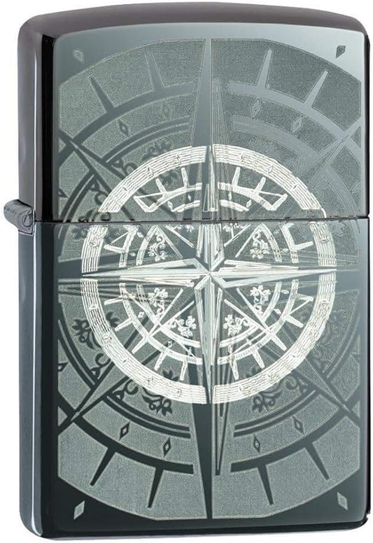 Zippo Compass Black Ice Pocket Lighter