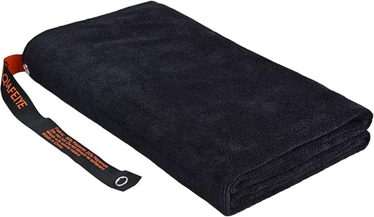 Gym Towels for Men 20inch X 40inchWomen Microfiber Cycling Workout Sweat Towel Set Quick Dry Exercise Sports Travel Towel Fast Drying Black x1
