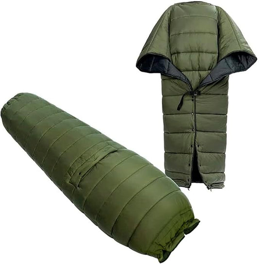 Onewind Hammock Top Quilt with Footbox, Recycled Nylon Fabric Dupont Sorona Filling Ultralight Quilt Poncho Lightweight and Portable Sleeping Bag for Camping Backpacking Hiking