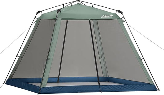 Coleman Skylodge Portable Screenhouse with 1-Minute Setup, 10x10ft Screened Gazebo for Bug-Free Lounging, Outdoor Sun Shade for Picnic, Events, Parties, Camping, & More