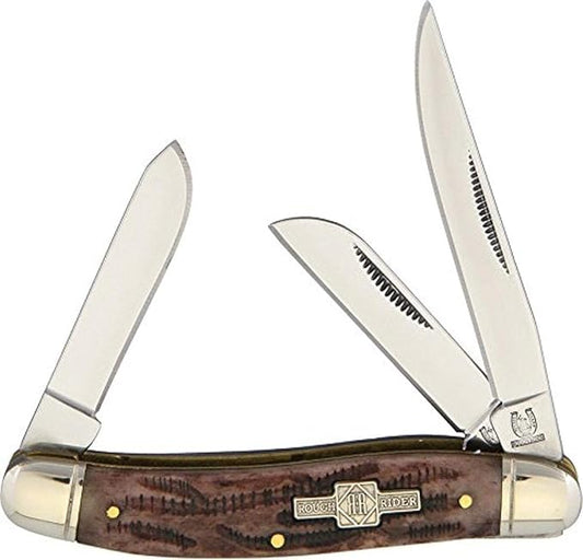 Rough Rider RR158-BRK Stockman, Multii, One Size
