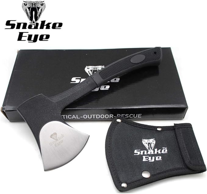 Snake Eye Tactical Compact Tomahawk Full Tang Camping Axe Outdoors Hunting Fishing Throwing Survival