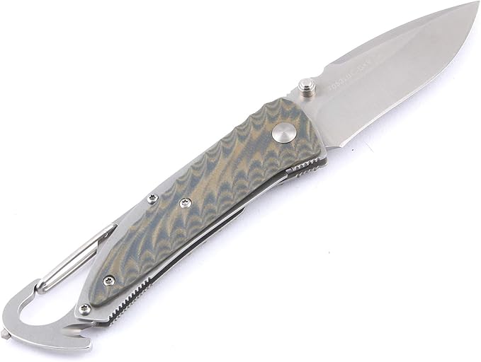 Sanrenmu 7053LUC - GVP G10 Handle Folding Knife with Liner Lock
