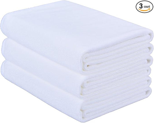 Gyms Towels for Men & Women Microfiber Exercise Fitness Home Absorbent Sweat Yoga Towels Sports Towels Soft Fast Drying 16inch x32inch 3-pack