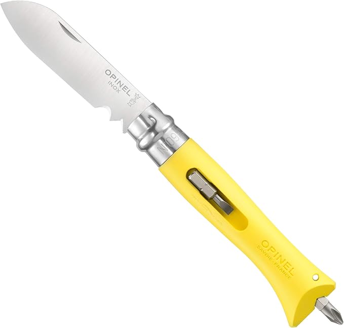 Opinel DIY No.9 Stainless Steel Folding Knife and Multi-tool