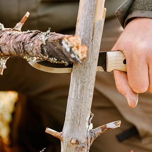 Morakniv Lok BlackBlade (S) Ash Wood Leather Sheath