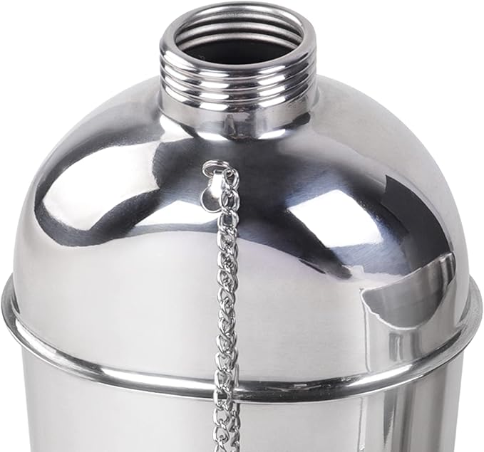 Goetland Stainless Steel WWII US Army Canteen Water Bottler Military Canteen Kit 1.3QT with 0.6QT Cup Nylon Pouch G.I.