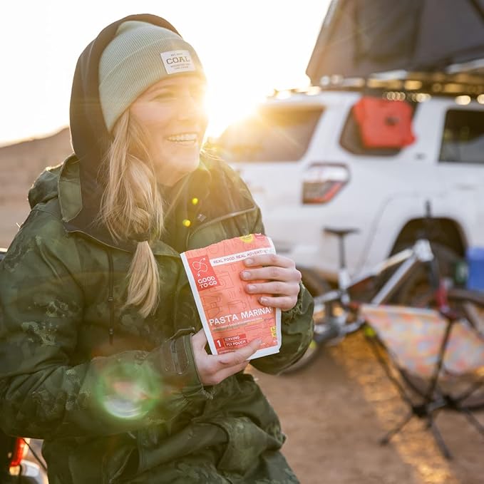 GOOD TO-GO Vegan Food Kit | Camping Food, Backpacking Food | Just Add Water Meals, Backpacking Meals | Dehydrated Meals Taste Better Than Freeze Dried Meals