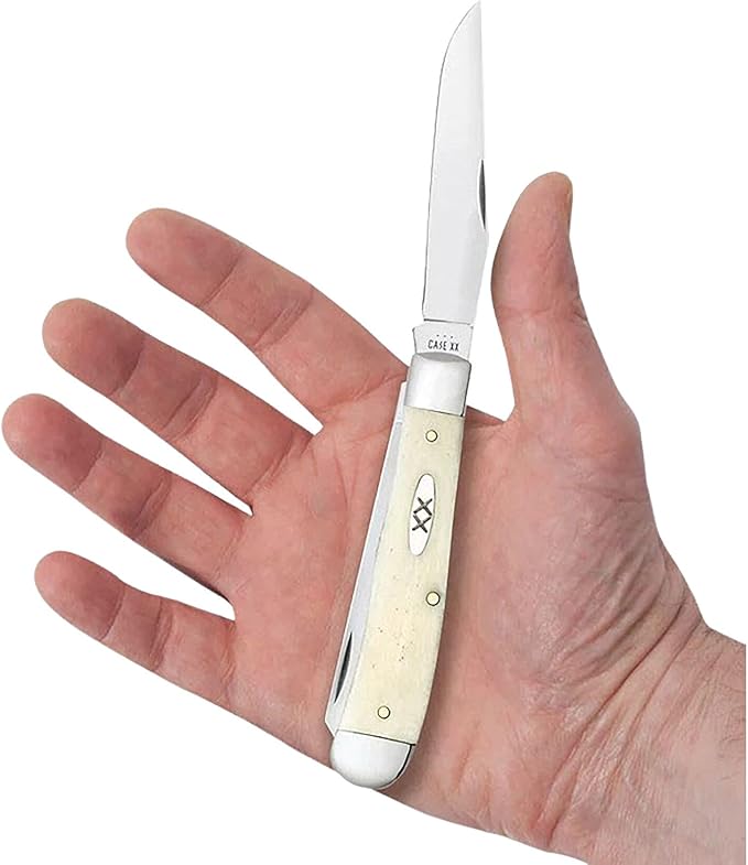 Case Cutlery CA13310: Trapper Natural Bone